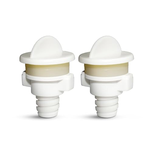 PHOENIX GRAVITY Polypropylene Hole Blockers for All Gravity-Fed Water Filtration Systems - PP Plugs Compatible with Berkey, Waterdrop, Purewell, and Other Countertop Water Filter Systems