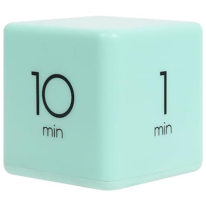 mooas Cube Timer, Flip, Block, Productivity, Time Management (Mint) - color: Mint