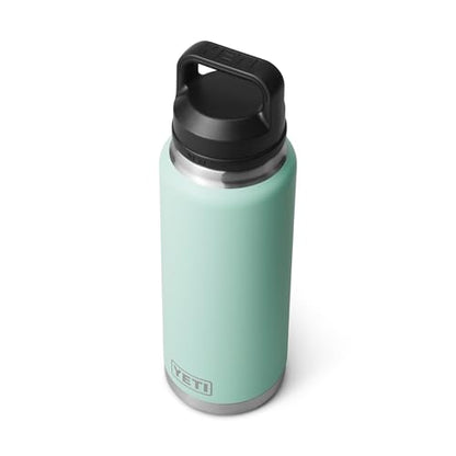 YETI Rambler 36 oz Bottle, Vacuum Insulated, Leakproof, Stainless Steel with Chug Cap - color: Seafoam