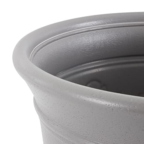 Suncast 2 Pack 300 Foot Heavy Duty 5 Gallon Decorative Plastic Hose Pot for Expandable and Lightweight Hoses, Ideal for Garden, Patio and Backyard Use