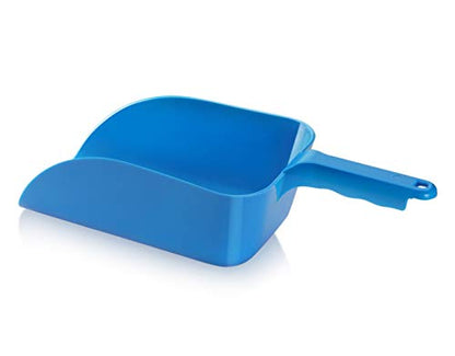 New Star Foodservice Commercial Grade Polycarbonate Plastic Utility Ice Scoop, Blue, 64 oz - color: Blue, size: 64 oz.