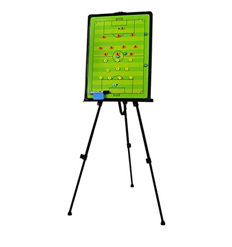 FantasyDay Soccer Coaching Tactical Board, Portable Magnetic Football Coach Blackboard Futsal Tactics Strategy Board - Sport Gift Training Assistant Equipment KIt with Player Markers, Pen and Eraser