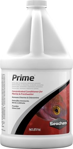 Seachem Prime Water Conditioner, 2 Liter - size: 2000 mL, style: Classic