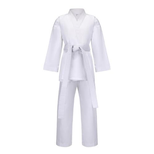 MSMAX Karate Gi for Kids Students Martial Arts Training Uniform with Belt for Judo and Karate Taekwondo Jiu Jitsu - size: 3