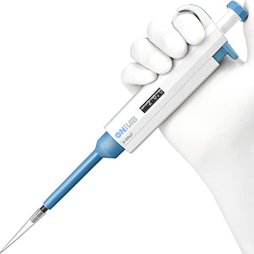 ONiLAB Lab Micropipette, Adjustable Volume Single Channel Pipettors,5-50ul - style: 5-50ul