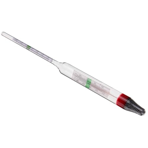 ULTECHNOVO 3sets Hydrometer Testing Tool for Aquariums and Fish Tanks Includes Measuring Cylinder for Accurate Measurement and Easy to Use for Life Monitoring