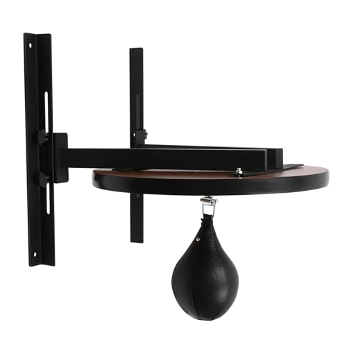 Speed Bag Platform, Speed Bag Platform Kit with Adjustable Height, Heavy Duty Boxing Training Equipment with Punching Ball for Homes, Gyms, Companies, Schools