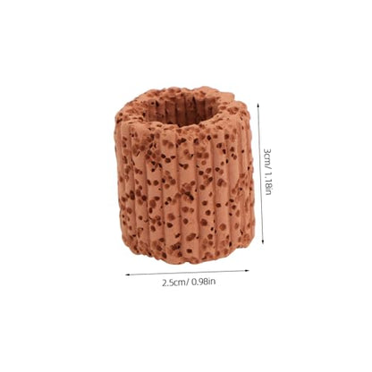 POPETPOP 20pcs Pottery Fixed Ring for Aquatic Plants Fish Tank Decor Betta Fix Guppy Grass Fish Tank Landscape