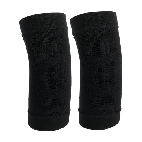 COMNICO Elbow Brace Compression Sleeve Nylon Tennis Golfers Elbow Joint Support Sports Protection Arm Support Sleeves Pain Relief Pads for Women Men (Black)