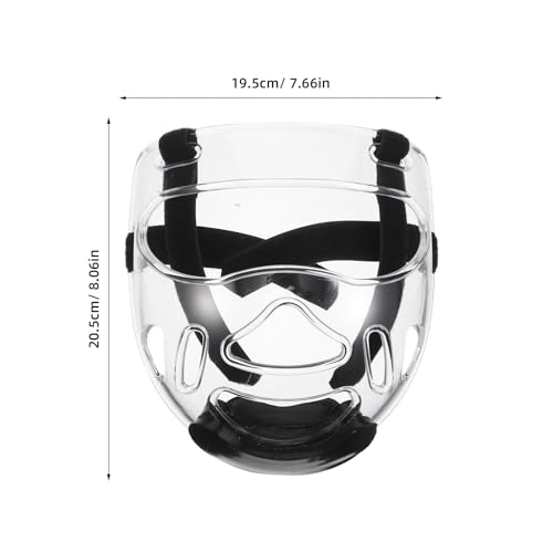 Toddmomy 2 Pack Taekwondo Face Guard Detachable Full Face Protective Headgear Lightweight Karate Sparring Gear for Kickboxing Training Martial Arts Shield for Youth and Adults