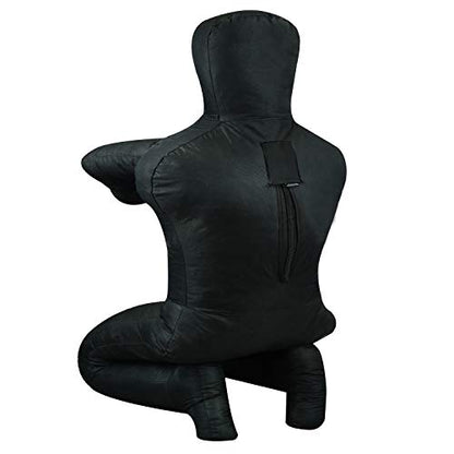 ROAR Brazilian Jiu Jitsu MMA Grappling Dummy Wrestling Bag Judo Martial Arts Unfield - color: Black-Bend