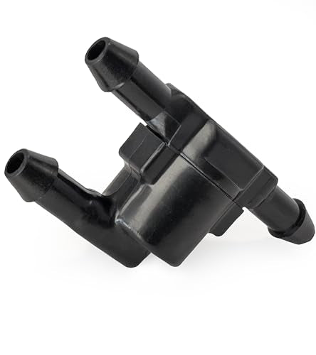 Click&Fit 2-way Washer Check Valve multi-vehicle compatible with Toyota Lexus Nissan Ford and others – Wiper water check valve for Front Windshield washer jet nozzles replaces 85321-28020 - style: 2-way 1pcs