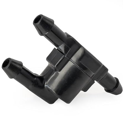 Click&Fit 2-way Washer Check Valve multi-vehicle compatible with Toyota Lexus Nissan Ford and others – Wiper water check valve for Front Windshield washer jet nozzles replaces 85321-28020 - style: 2-way 1pcs
