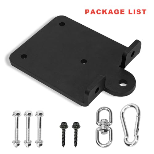 Heavy Punching Boxing Bag Hanger - Heavy Duty Bag Hanger Bracket,360° Rotation Wall Ceiling Mount Wood Beam Hook for Boxing Muay Thai Training,Aerial Yoga Swing & Hammock