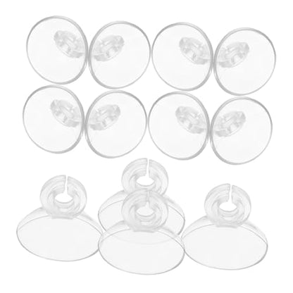 BESPORTBLE 20pcs Fish Tank Cup Clips Aquarium Hose Holder for Secure Oxygen Attachment Easy to Clean and Replace Compatible Various and Convenient Accessory