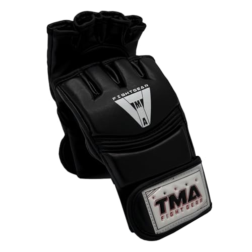 TMA MMA Gloves, for Training Grappling Punching Bag, Kickboxing Gloves, MMA Training Gloves, MMA Sparring Gloves - size: Large-X-Large