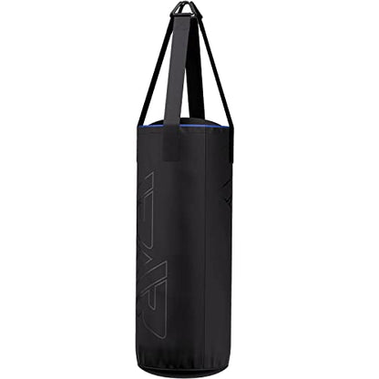 RDX Kids Unfilled Punching Bag Set 2FT, Non Tear Maya Hide Leather Kara Junior Hanging Bag for Kickboxing MMA Muay Thai Taekwondo Karate BJJ Strength Training, Home Gym Equipment - color: BLUE