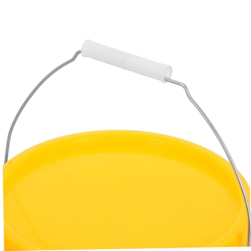 Heavy Duty Plastic Bucket with Lid Portable Water Pail with Handle Leakproof for Household Use Versatile Storage for Food Liquids Stackable Design