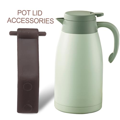 Cabilock 10pcs Thermal Jug Replacement Handle and Button Parts for Insulated Kettle User-friendly Design for Effortless Water Dispensing Construction for Home Use