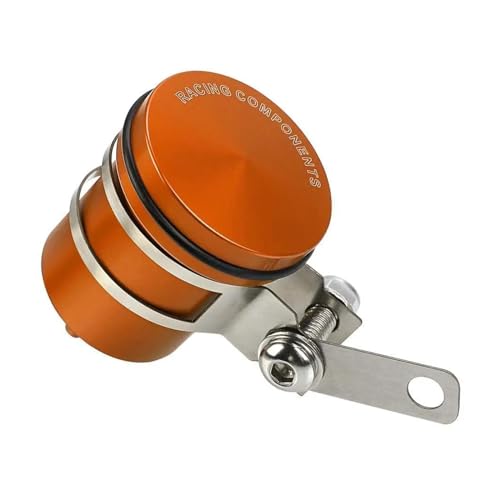 Rear Brake Fluid Reservoir Connection Brake For BMW For R 1200 GS LC R1200GS R 1200GS ADV Fuel Hose Bracket Tank Oil Fluid Cup Cover (Color : Orange) - color: Orange