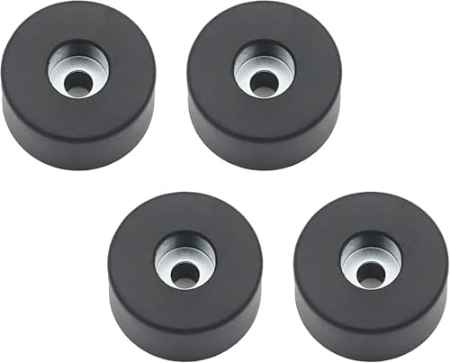 4PCS 192310GS Anti Vibration Rubber Feet with Nuts & Washers - Air Compressor Isolation Pads Compatible with Coleman Powermate 094-0026, Sanborn E106661, Replaces for Briggs & Stratton 192310GS