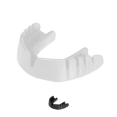 OPRO Youth UFC Snap-Fit Mouth Guard, Instant Fit (White) - color: Ufc - White, size: Youth (Under 11)