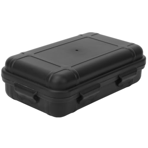 Portable Water proof Tool Box – 7.9x4.7x2.4 Inch Shockproof Organizer with Foam Lining for Outdoor, Camping & Fishing Tools