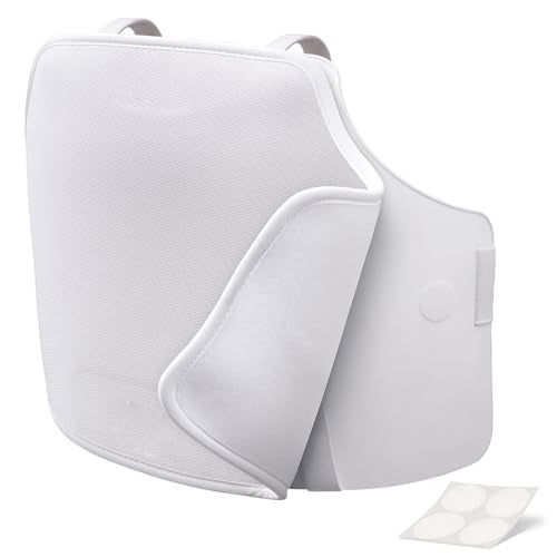 Fencing Chest Protector - Double Soft-Layer Chest Guard for Men - FIE Certificate Plastic Breast Protector - Fencing Gear for Foil Epee Sabre - size: X-Large