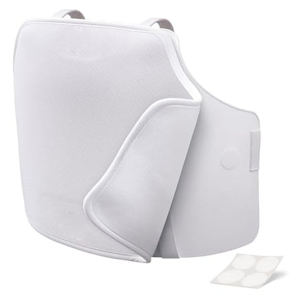 Fencing Chest Protector - Double Soft-Layer Chest Guard for Men - FIE Certificate Plastic Breast Protector - Fencing Gear for Foil Epee Sabre - size: Large