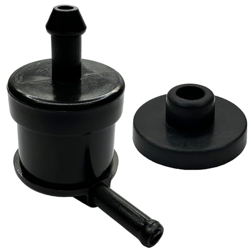 Fuel Line Check Valve with Rubber Grommet Replacement Part 576618201 Fit for Husqvarna 584648201 576618101 Fuel Check Valve Repair Tool Part