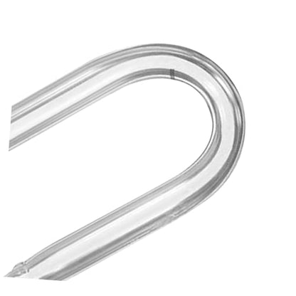 GALPADA U-Shaped Aquarium Diffuser Glass Tube Easy to Install Connector for Fish Tank Carbon Dioxide Injection System Smooth Surface for Safe Handling