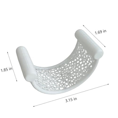 Betta Fish Hammock White Floating Bed for Tank and Aquarium Decor Minimalist Betta Fish Hideout Rest Bed for Beta Fish Hide and Relax in Low Flow Tanks