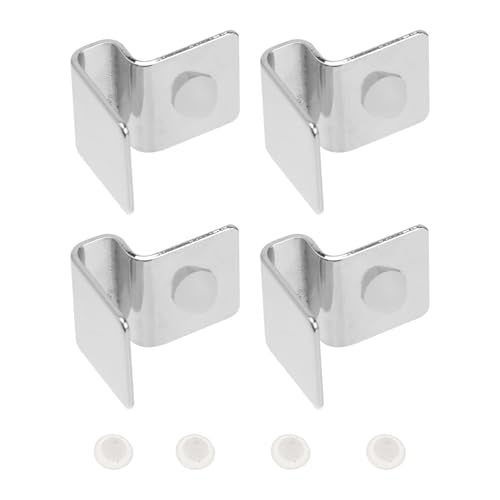 BESPORTBLE 12pcs Aquarium Lid Brackets Fish Tank Cover Clips for Secure Glass Support Easy Installation Suitable for Rimless Aquariums