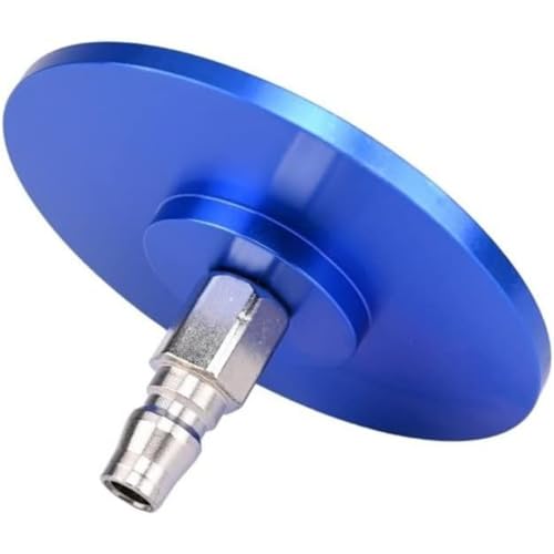 Vac-U-Lock Suction Cup Adapter Quick Connect Device Accessories for Cupping Machine Durable Aluminum 3.94 Inch Strong Suction Cups Compatible with Vac U Lock Systems Replacement Parts (Blue) - color: Blue