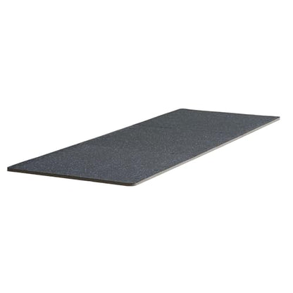 VEVOR 0.56Inch 100sq.ft 25 Tiles Gym Flooring for Home Gym, Rubber Top with High Density EVA Foam, 25 x 25In Gym Floor Exercise Equipment Mats, Interlocking Gym Mats, Puzzle Workout Mats, Black & Blue | Rubber Top with High Density EVA Foam, 25 x 25in Flo