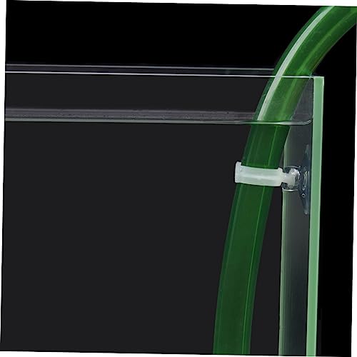 Sosoport 10pcs Transparent Fish Tank Strong Clamp Bracket for Aquariums Fixing Clips for Smooth Easy to Install and Remove