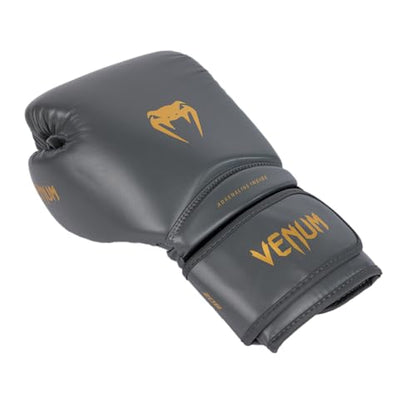 Venum Contender 1.5 Kids Boxing Gloves - color: Graphite/Gold, size: 6-Ounce