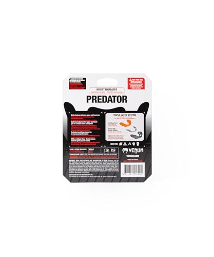 Venum Predator Mouthguard - Strap/Strapless - color: Black/Blue