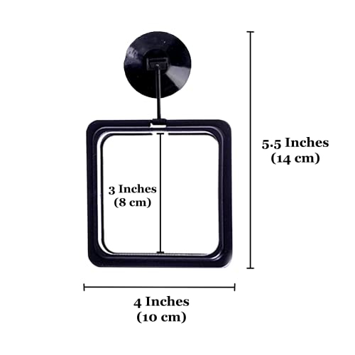 SunGrow Fish Food Feeding Ring, Stop Water Turbulence from Washing Food & Floating Plants into Filtration System, Suitable for Flakes & Floating Fish Pellets (3 Pieces)