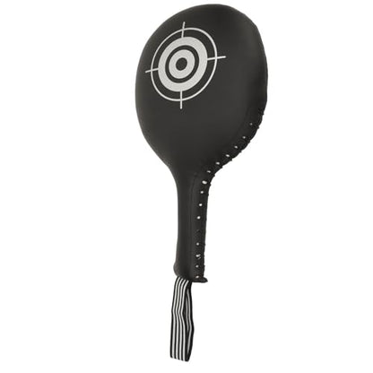 Boxing Target Paddle Kickboxing Hitting Target Pad Martial Arts Training Equipment Taekwondo Karate Kickboxing for Martial Arts Training (Black)