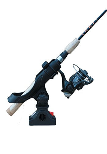 Brocraft Power Lock Fully Adjustable Rod Holder - style: Single Rod Holder