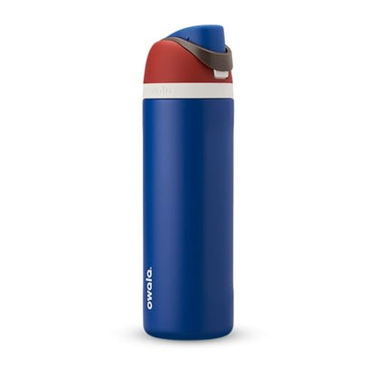 Owala Marvel FreeSip Stainless Steel Water Bottle 24 oz Captain America - color: Captain America, size: 24 Ounces