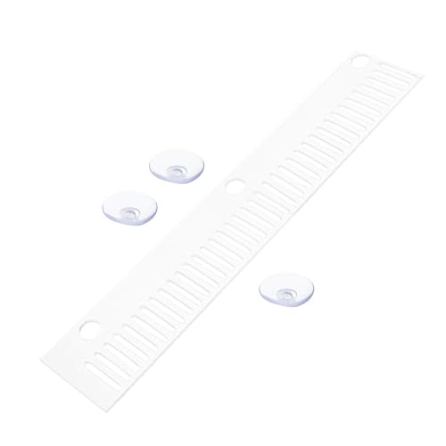 Aquarium Comb Fish Tank Plastic Overflow Simple Design Easy to Clean Abs Material