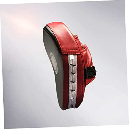 1pair Handheld Boxing Taekwondo Training Pad MMA Focus Target for Kickboxing Karate Kung Fu and Sparring Red Black Quality No Harmful Substances