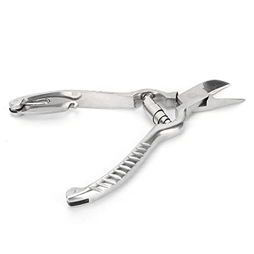 Pig Tooth Nipper Pliers, Stainless Steel Pig Teeth Clippers, 14cm/5.5in Pig Teeth Cutting Tool with Ergonomic Handle, Gourd Shaped Piglet Teeth Pliers for Home and Farm