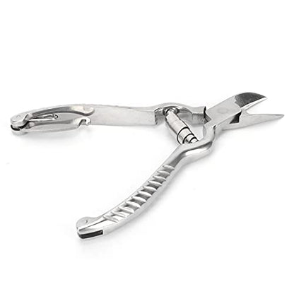 Pig Tooth Nipper Pliers, Stainless Steel Pig Teeth Clippers, 14cm/5.5in Pig Teeth Cutting Tool with Ergonomic Handle, Gourd Shaped Piglet Teeth Pliers for Home and Farm
