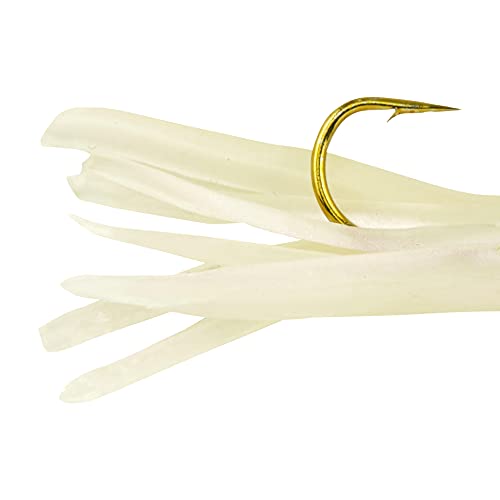 Berkley PowerBait Pre-Rigged Atomic Tubes Fishing Soft Bait - color: Pearl, size: 1/16 oz