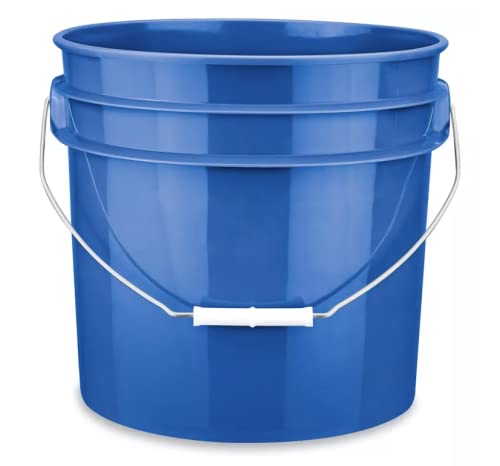 3.5 Gallon Food Grade BPA Free Made in USA containers Bucket Pail with Air-Tight screw on Lid (Pack of 3)
