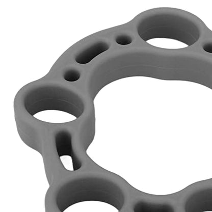 Finger Stretcher Exerciser, Forearm Adjustable Hand, Finger Stretchers, Grip Rings Hand Exerciser for Arthritis Carpal Tunnel Recovery (Grey)