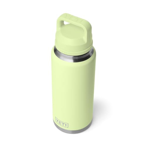YETI Rambler 36 oz Bottle, Vacuum Insulated, Leakproof, Stainless Steel with Chug Cap - color: Grasshopper